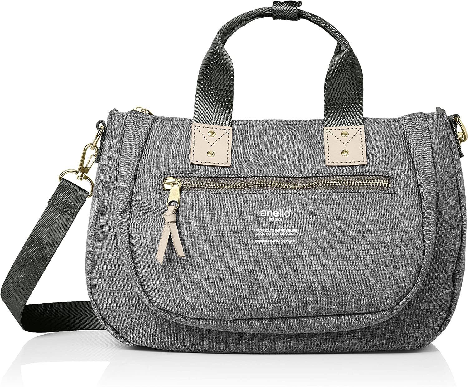 

tote A5 ATELIER light gray [Anello] 2-way bag, size, multi-storage, ATC3163Z,