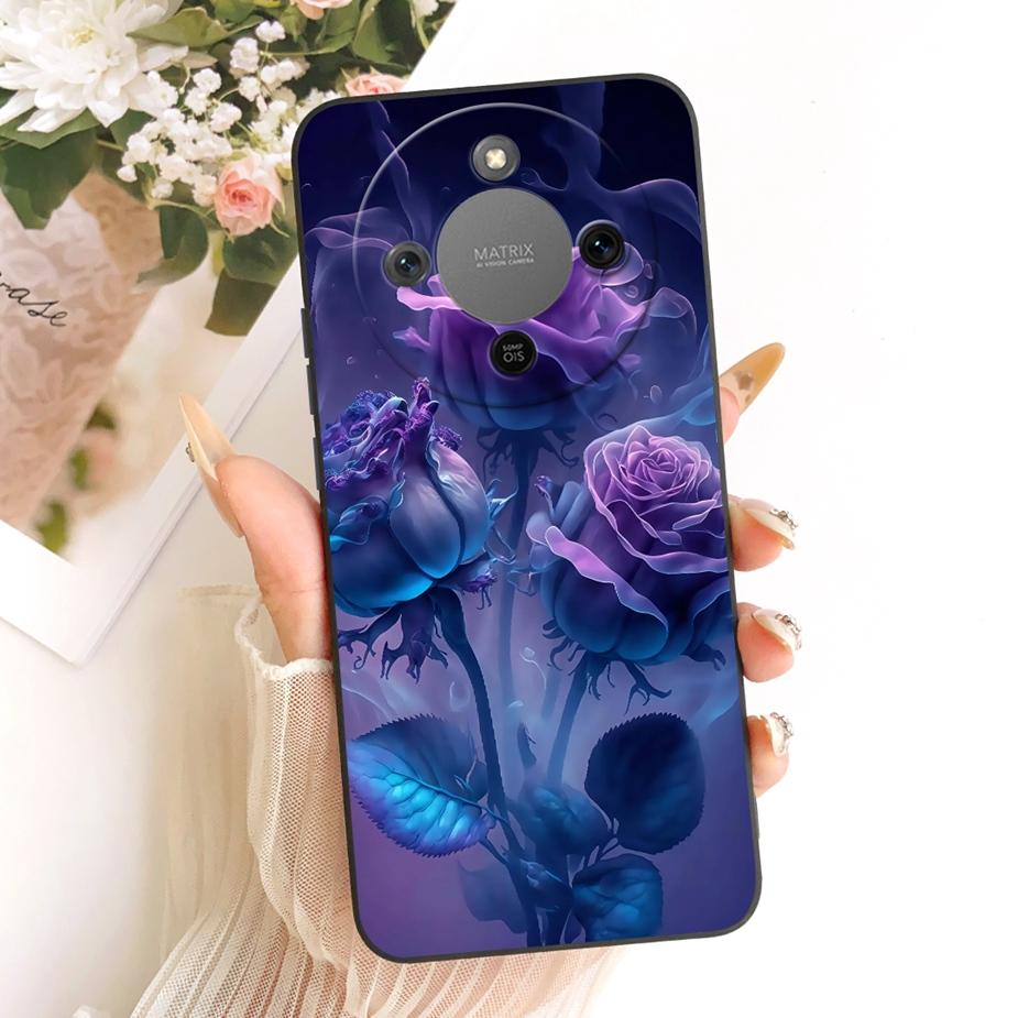 For Honor X9d Case Magic8 Lite Cute Fashion Cartoon Cover Soft TPU Phone Case For Honor Magic 8 Lite X 70 HonorX9d HonorX70 Bags