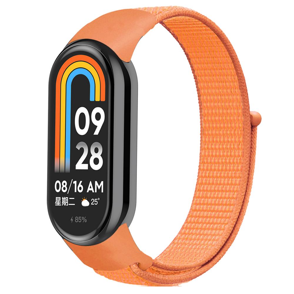 Nylon Loop For Xiaomi Mi Band 10/9/8 Bracelet NFC Breathable Bracelet Wristband Correa Sport Watchband for Mi band 8/9/10 Strap