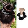 Satin Haargummis Großer Haarknoten Scrunchy Brautjungfern Hochzeitsfeier Geschenk