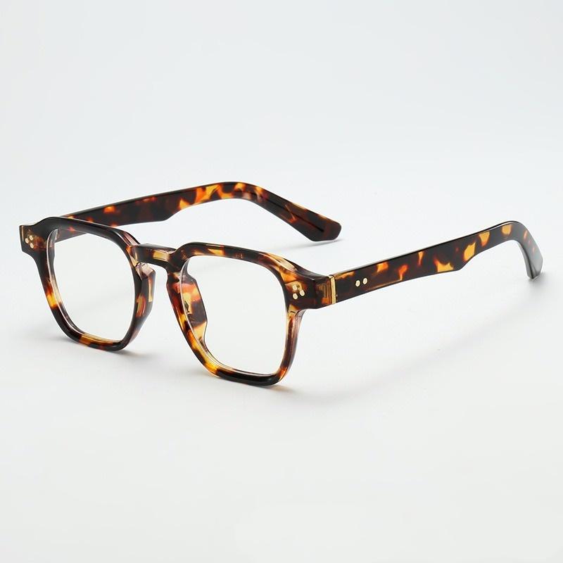 

Fashion Men Myopia Glasses Frame Artistic styley Reading Glasses Anti-blue Light Custom Prescription Eyewear 0 -0.5 +0.5 TO -6.0 plastic demo lens морская черепаха