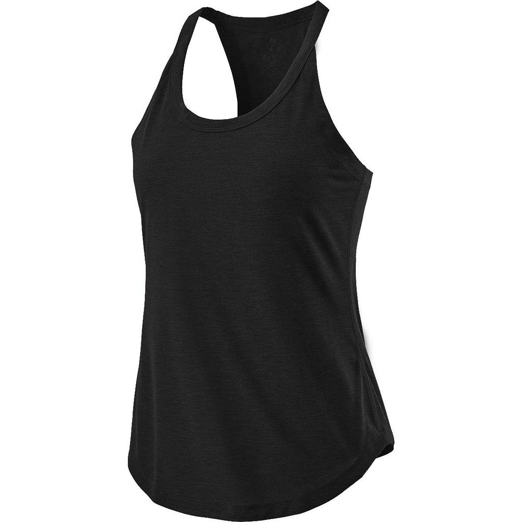 2023 Neues Träger-Racerback-Damen-Tanktop mit gefalteter Rückseite für Sommer-Outwear-Yoga-Sport-Tanktop