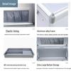 GOWKE Aluminiumlegierung Erste-Hilfe-Aufbewahrungsbox
