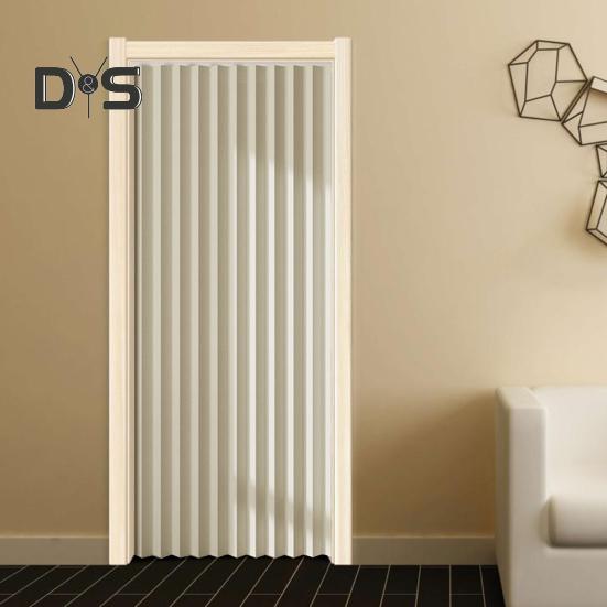 Magnetischer Türvorhang, stanzfrei, faltbar, winddicht, plissiert, Sichtschutz, unsichtbar, dick, für Schlafzimmer, Wohnzimmer, Türvorhang geeignet für