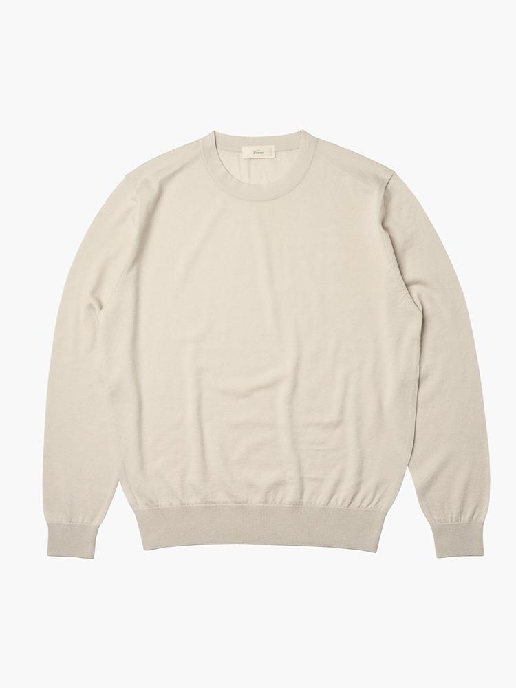 Berno 24Fw Round-Neck Knit Whiskey Xl