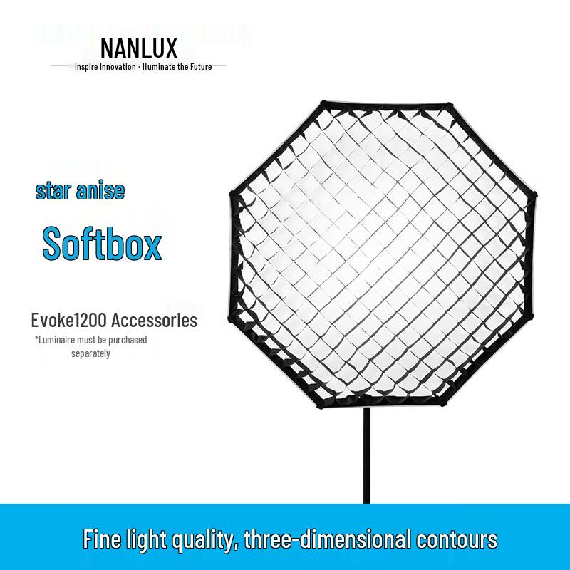 NANLITE Evoke 1200W Dedicated Octagonal Softbox