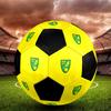 Norwich City F.C Soccer Ball Colorful All Ages Machine Stitched PVC Competition Ready Durable High-Bounce.SIZE5