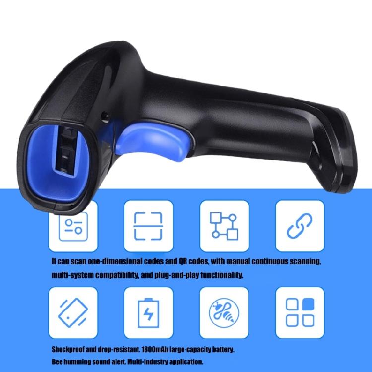 Corded Barcode Scanner Corded Handheld Barcode Reader for Smartphone Reader Recognition Scanner Accessories