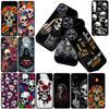 Calavera Skull Flower Phone Cover for Apple iPhone 12 13 Pro Max Mini ProMax X XR 17E 13Mini Protective Case