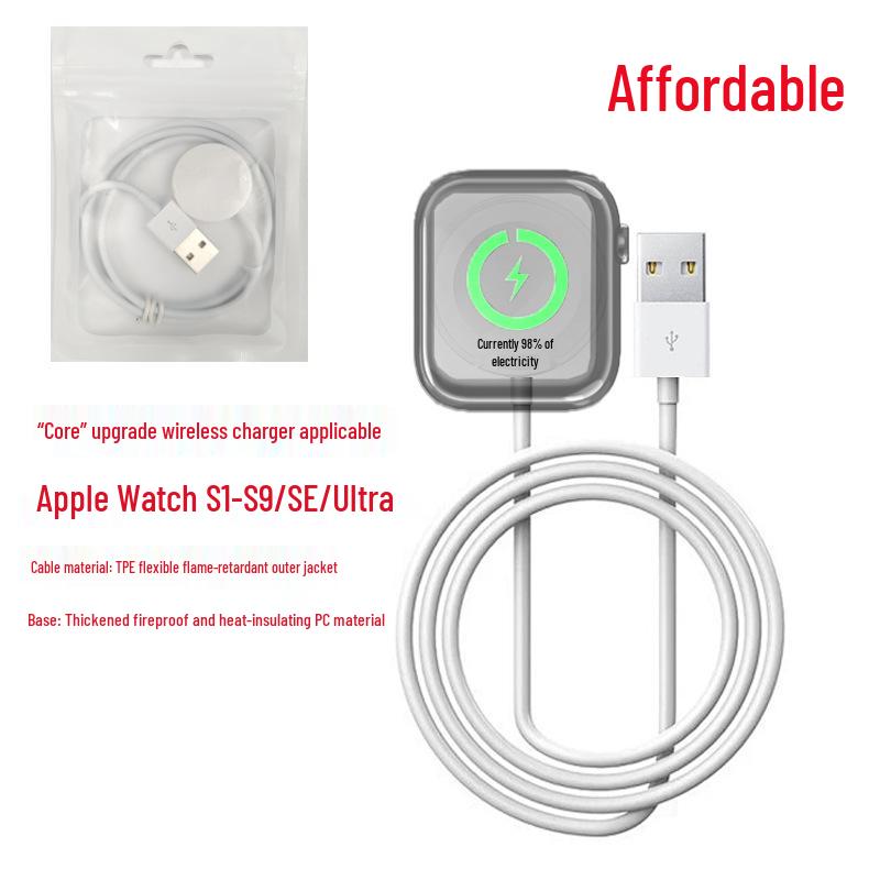 

Магнитная беспроводная быстрая зарядка для Apple Watch Series 1-10