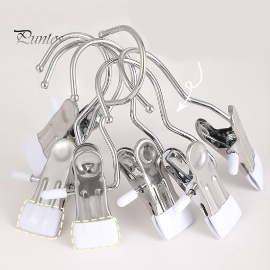 5 ks Klobouk Kalhoty Úložný hák na zavěšení O 360 stupňů otočný víceúčelový protiskluzový kovový závěs klipsy Organizace skříně