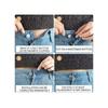 1pc 18mm Rubber Waistband Extender Button, Clothes Waist Adjustable Extender