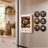 Custom Music Fridge Magnet, Personalized NFC Record Player Magnet Photo Collage Music Box Voice Note Gift