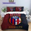 Bologna FC 1909 Pattern Bedding Home Decoration Birthday & Festival Gift (1 * duvet cover + 2 * pillowcase, without core)