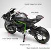 1/12 Scale Die Cast Motorcycle Model for Kawasaki Ninja H2R, Motorcycle Model, Kids Moto Toy or Collection, Boyfriend