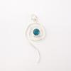 Apatite Gemstone 925 Sterling Silver Jewelry Handmade Pendant For Wedding Gift PP-42-15