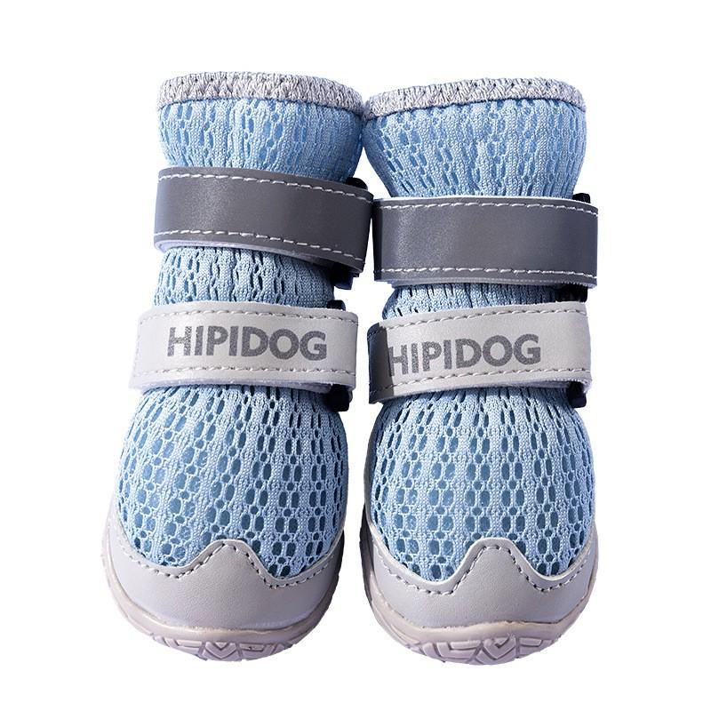Breathable Mesh Dog Boots Large Dogs Non-Slip Durable PU Shoes Golden Retriever Labrador