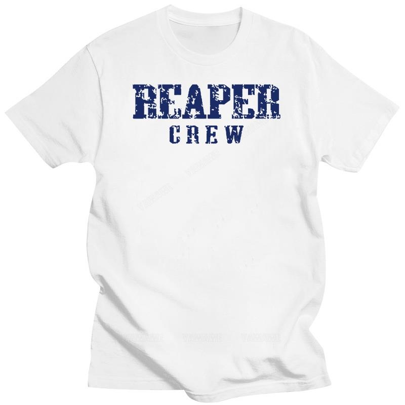 Мужская футболка Reaper Crew - ПОКАЗ ТВ СЕРИАЛ БАНДА МОТОЦИКЛЫ КОЖА ПОДАРОК ПРЕЗЕНТ DVD Футболка Хлопок Высокое Качество Мужская хлопковая футболка S