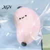 Banana Desk Toy Simulation Cartoon Squeeze Stretchy Slow Rebound Smiling TPR Fidget Portable Simulated Fruit Shape Sensory Anxiety Relief