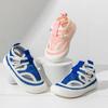 Kids Half Sandals for Boys Girls Spring Summer Children Air Mesh Shoes Cut-outs Breathable Soft Anti-kick Fashion Shoes New