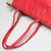 COACH Shoulder Bag Tote Bag leather Red x cream Women 23469 Used