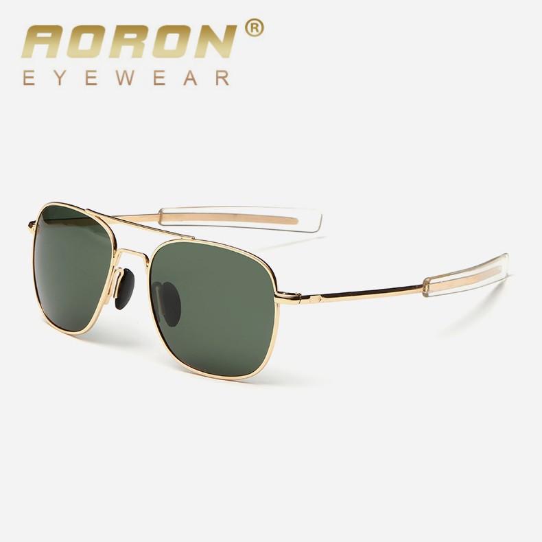 aoron More Than 100 Colors Polarized Sunglasses for Men Women Fashion Design Metal Frame Outdoor UV400 Anti Glare Driving Glasses