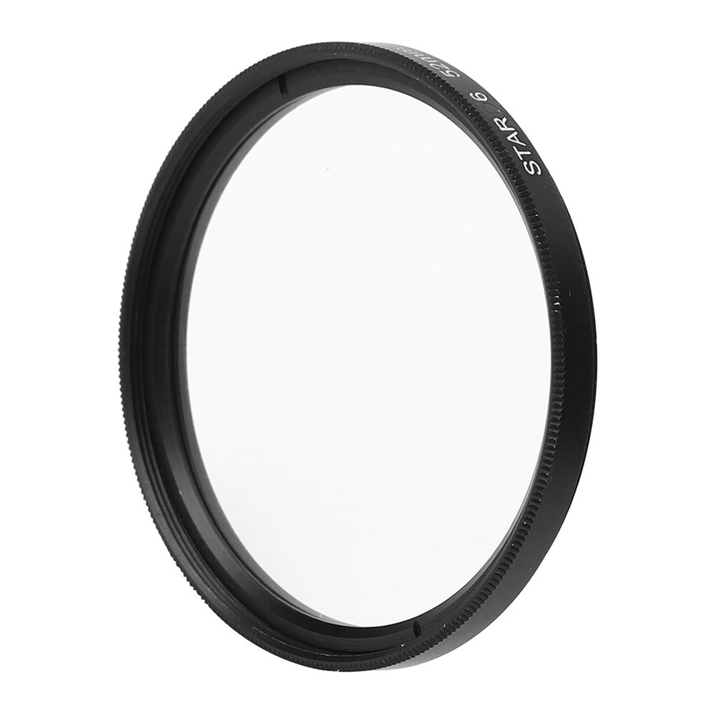 Junestar 52mm Star Lens Filter for Canon/Nikon/Sony/Pentax/Olympus/Fujifilm Camera Lenses