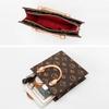 New Trendy Portable Women's Bag Large-capacity Work Business Briefcase Simple Vertical File Computer Bag
