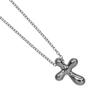 TIFFANY&Co. Small Cross Necklace Pt950Platinum 3.79g Women Used