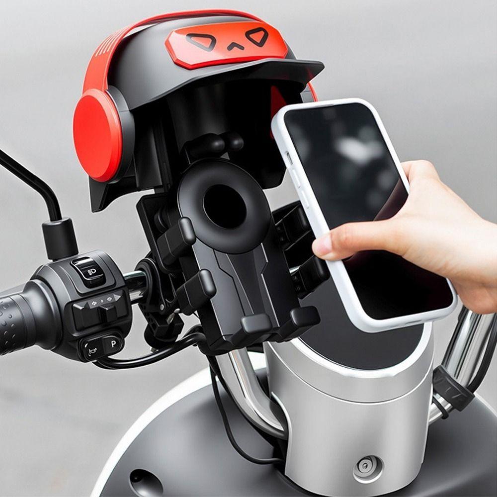 360° Rotatable Motorcycle Phone Holder Rainproof Motorcycle Phones Bracket  Motorcycle Riding