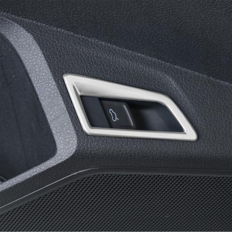 For VW Volkswagen Passat B8 2016 2017 2018 Stainless Steel Car Rear Trunk Switch Frame Cover Sticker