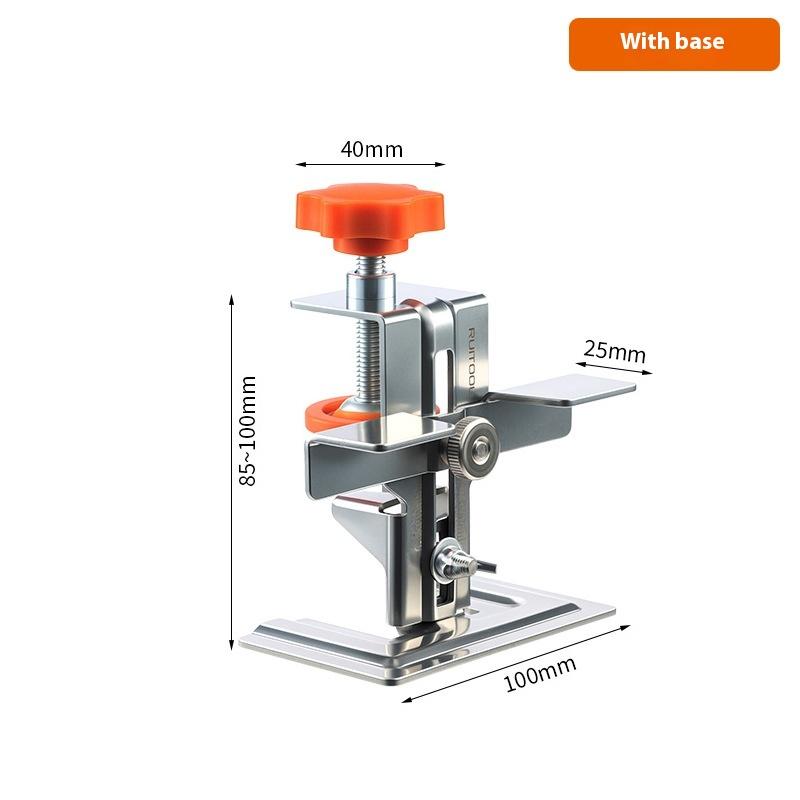 Cabinet Door Mounting Jig Cabinets Frame Clamp Household Hidden Door Stainless Steel Mounting Support Woodworking Tool