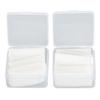 80PCS Self Adhesive Eyelash Strips Strong Hold   Lasting Waterproof Reusable Replacement Lash Glue Strip
