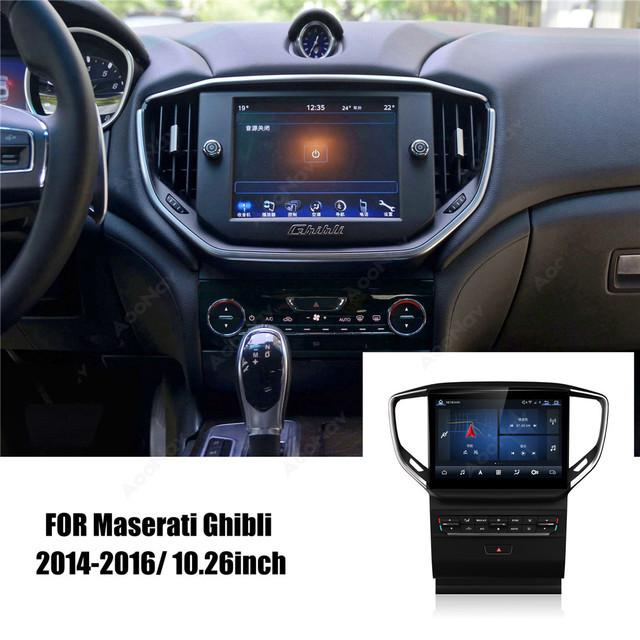 Maserati Ghibli President GT 2007-2020 Compatible Car Stereo & Radio