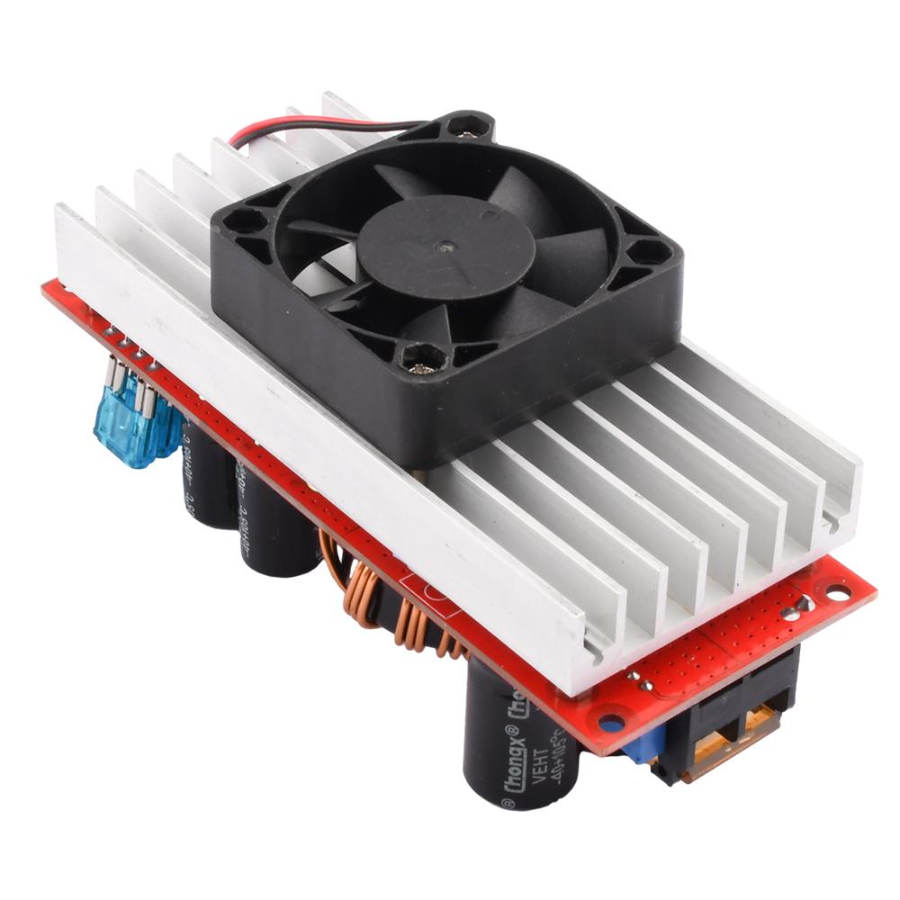 1200/1500/1800W 20/30/40A DC-DC Boost Converter Step Up Power Supply Module 10-60V to 12-90V adjustable voltage charger
