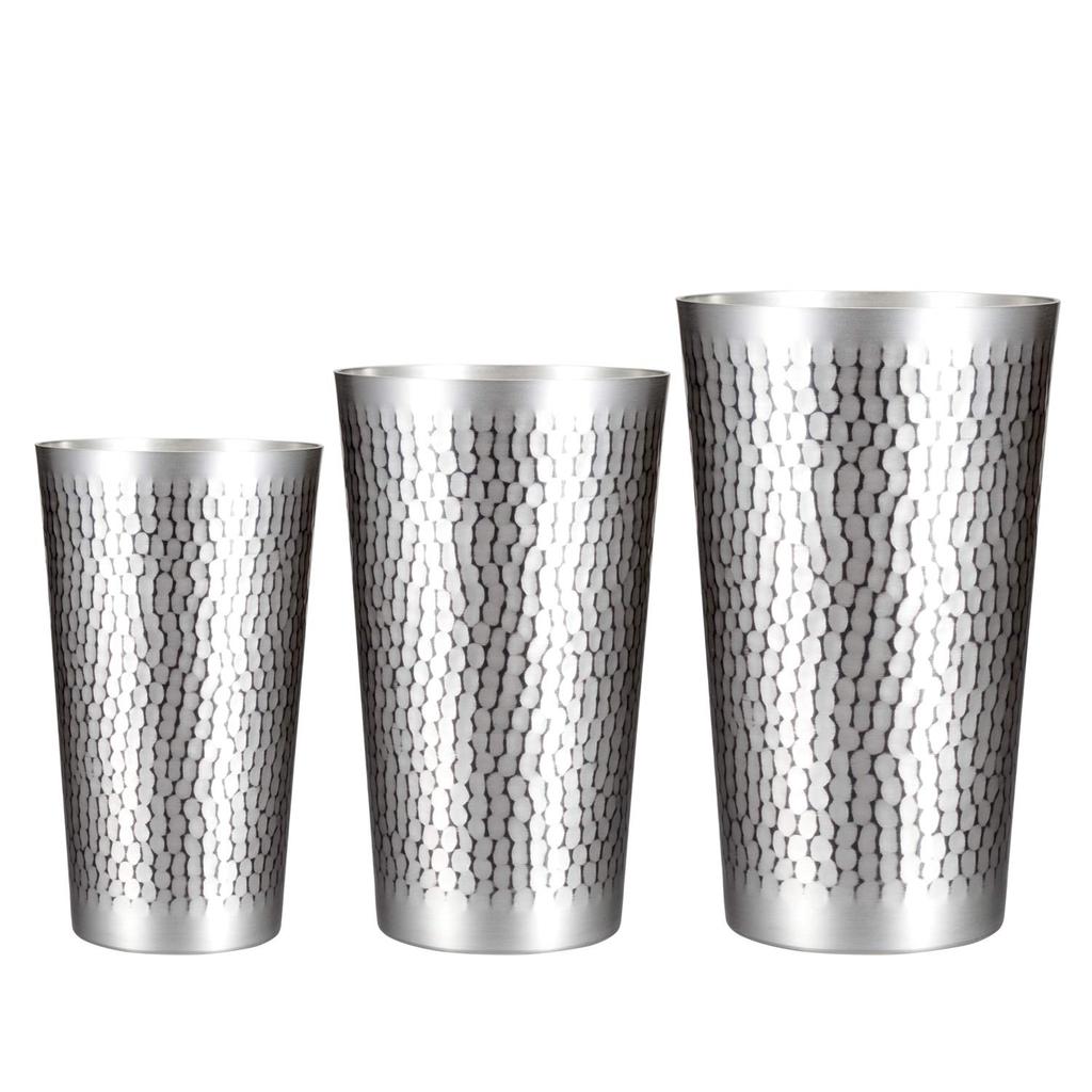 Hammered Tumbler Tin-covered (medium) S-502SN