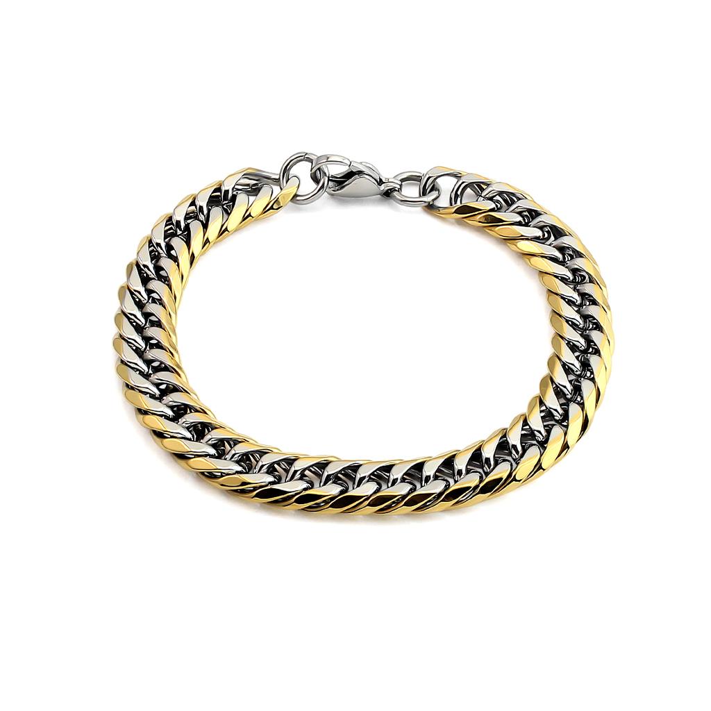 Best Selling 316L Stainless Steel 18K Gold Link Bracelet Cuban Chain Bracelet Non Tarnish Cuban Link Bracelets