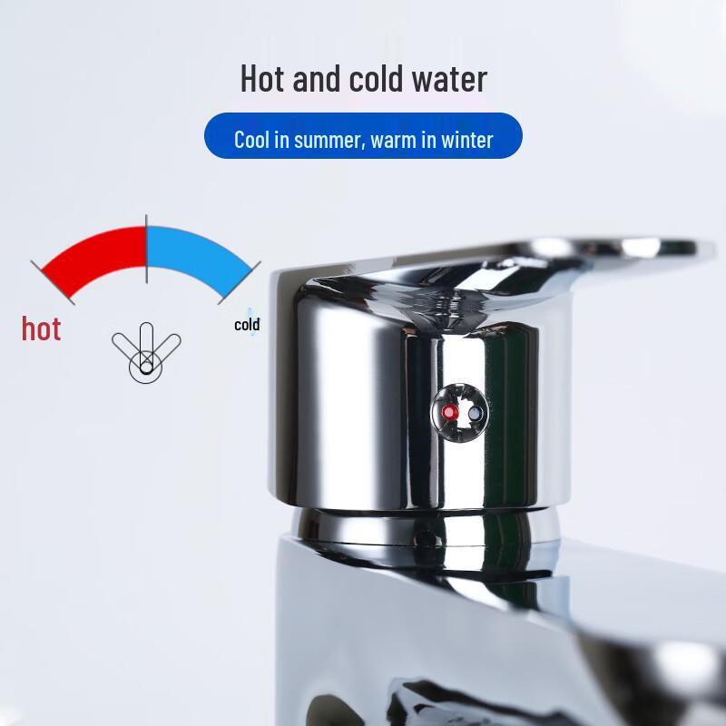 Porsche Style Single Cold Basin Faucet