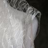 50cm Leaf Pattern Texture Mesh Fabric Irregular Hollow Texture Cloth Handmade DIY Wedding Dress Background Decor Sewing Material