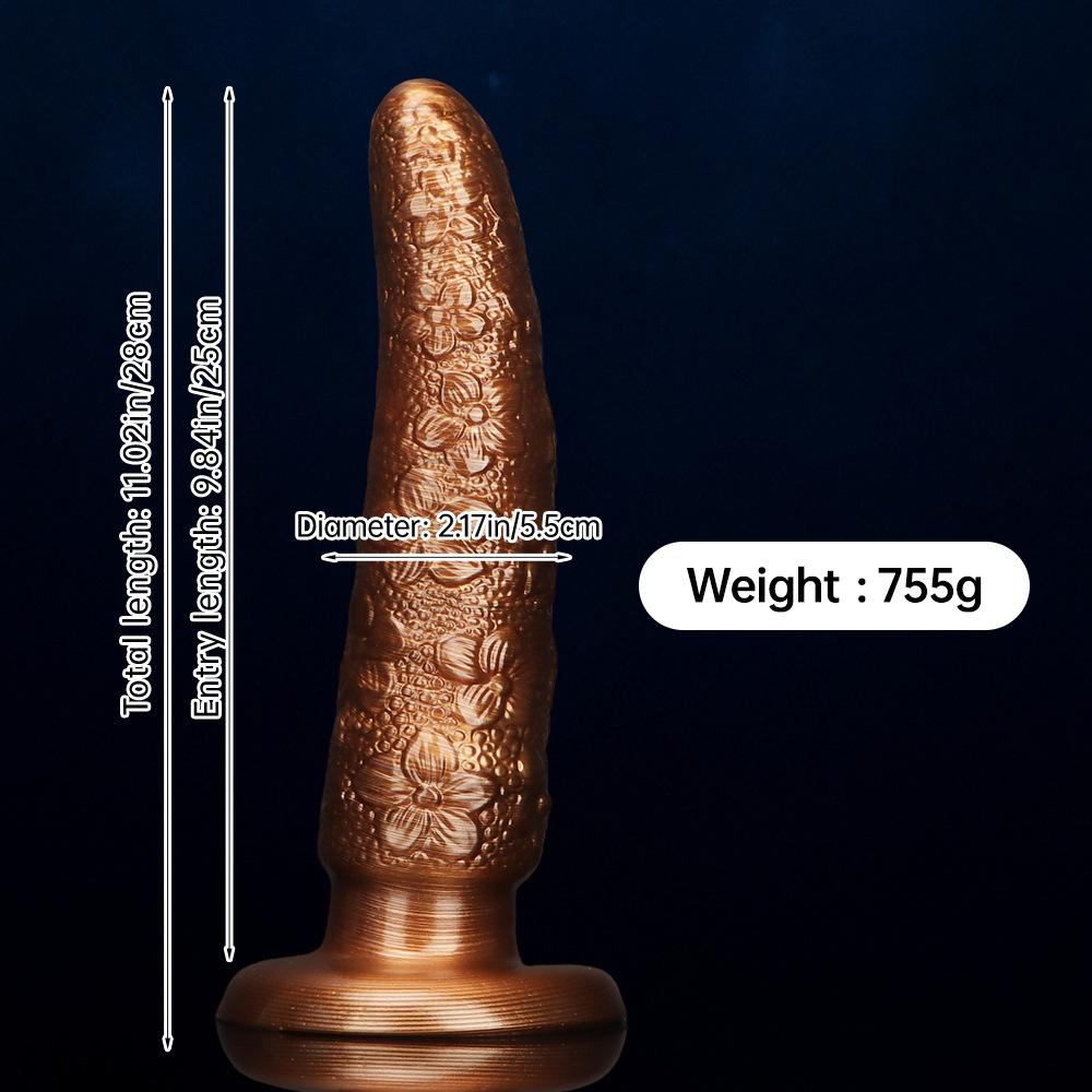 Mixed Color Giant Dildo with Suction Cup Large Anal Plug Anal Dilator Masturbator Fisting Sex Toys Realistic Penis