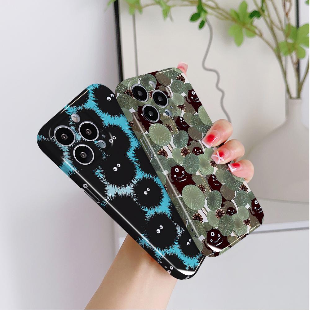 All-inclusive Film Phone Case Cartoon Fashion Design Hard Shell Full Cover Camera Protection Case for iPhone Huawei Honor Vivo Google