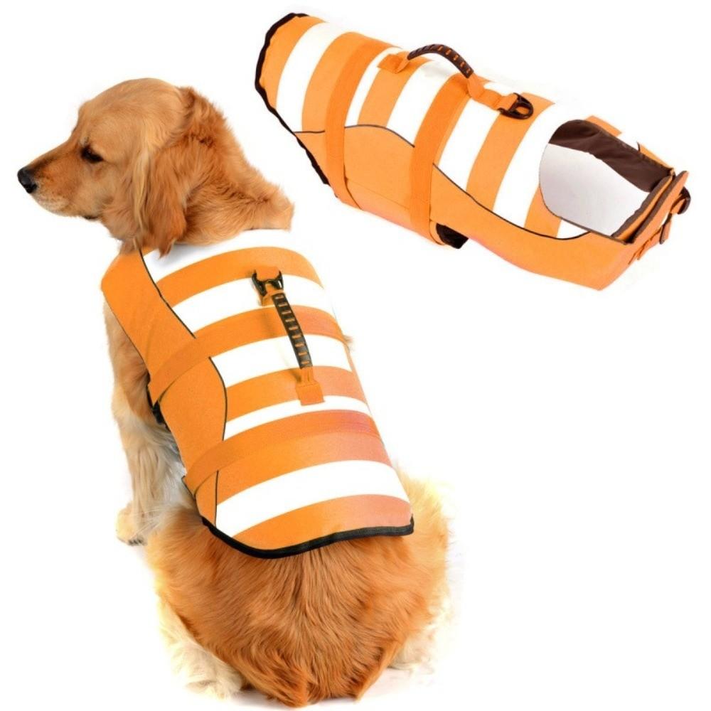 Reflective Safety Vests Superior Buoyancy Swimwear Safety Vest  for Small Medium Dogs