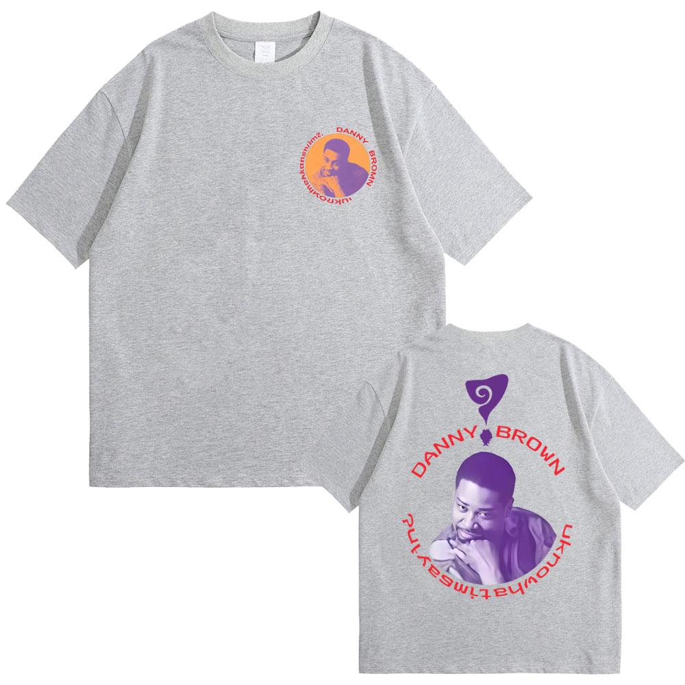 Rapper Danny Brown Uknowhatimsayin Tshirt Quaranta Tour Streetwear Men Women Hip Hop Vintage Oversized Short Sleeve T Shirts