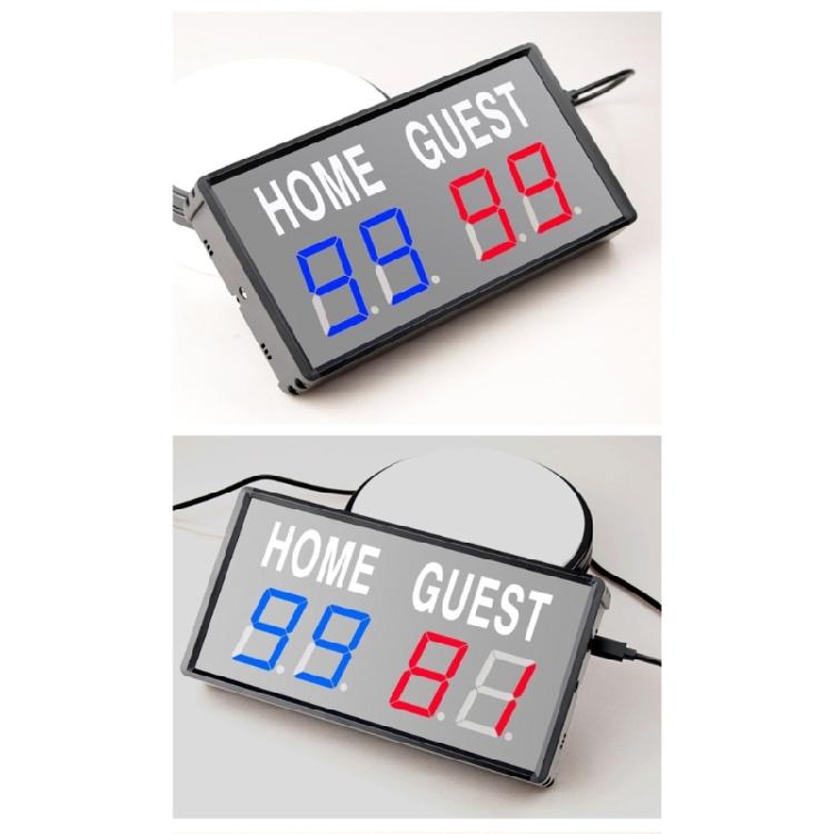 LED Electronic Scores keeper With Remote Control Indoor Electronic LED Scoreboard Multi-Sport Digital Scoreboard