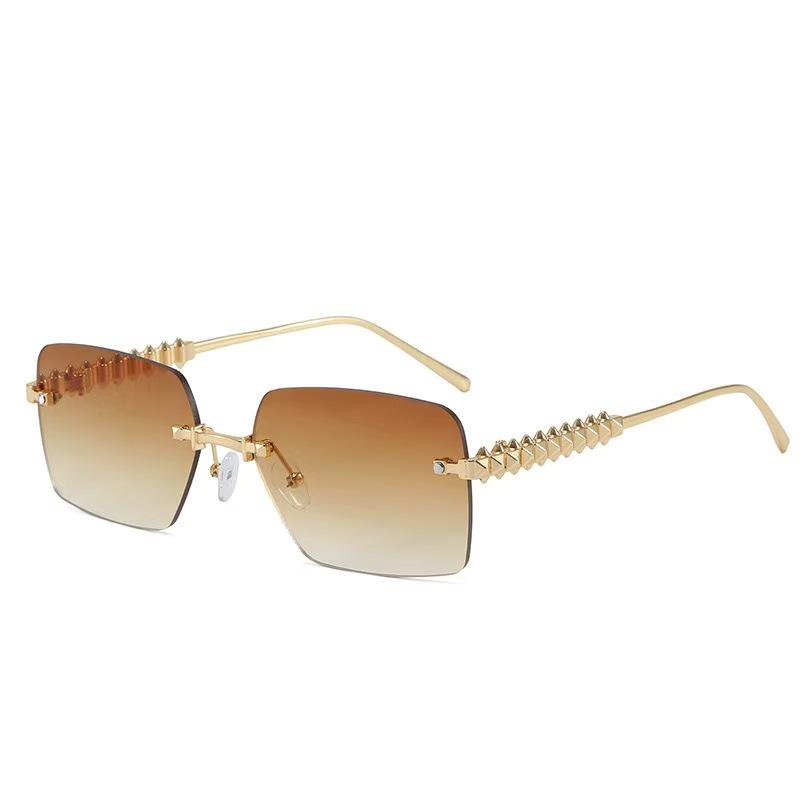 Kajia Unisex Large Frame Fashion Metal Sunglasses (ct0545)