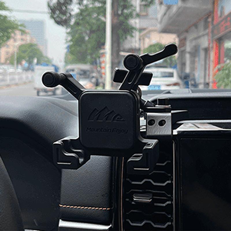 Auto Center Console Screen Phone Holder For Ford Ranger 2025-2025 Clip-on Installation Mobile Support Bracket Car Accessories