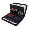 Expandable Fireproof File Folder Large Capacity Accordion File Folder with 13 Label Slots And Lock Waterproof Dustproof A4 Document Organizer