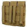 CONDOR Tactical Gear MA72 Triple AK Kangaroo Mag Pouch (Coyote Brown)