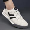 2025 new men's casual shoes men's trend versatile white shoes men's flat-bottomed sports wind breathable board shoes men's shoes