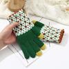 Touch Screen Gloves Full Finger Stretch Knit Gloves Winter Thicken Outdoor Warm